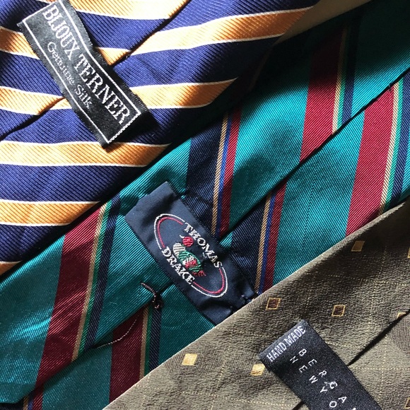 Other - Lot of 3 designer ties (💰5/$25 in a bundles of 5, offer expires 5/25/22)